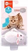 Игрушка для кошек интерактивная, микроробот HEXBUG "Мышка Уайт", белая