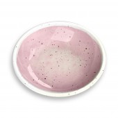 Миска TARHONG "Desert Wash", бело-розовая