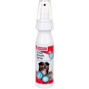 Спрей BEAPHAR Fresh Breath Spray для чистки зубов и свежего дыхания у кошек и собак 150 мл