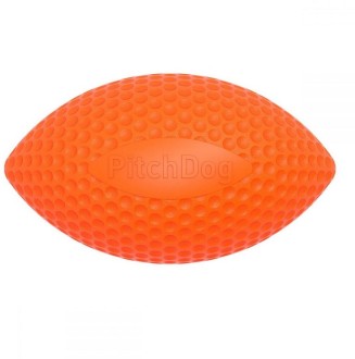 Игрушка для собак PitchDog Мяч-регби 16*9 см, оранжевый