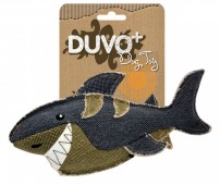 Игрушка для собак брезентовая DUVO+ "Веселая Акула"