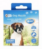 Намордник для собак DUVO+ "Dog Muzzle", черный, Short, 51-71см