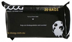 Пакеты DOOG биоразлагаемые для уборки за собакой 36х14 см (20 шт.)