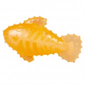 Игрушка для собак резиновая DUVO+  "Рыбка", оранжевая