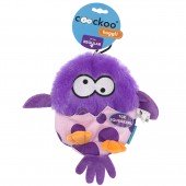 Игрушка для собак мягкая с пищалками EBI Coockoo "Huggl", фиолетовая, 24x18см