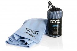 Полотенце для собак DOOG , голубое, 90х40см
