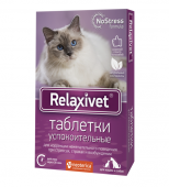 Таблетки успокоительные "Relaxivet" для кошек и собак, 10 таб