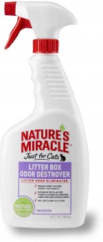 Средство для устранения запахов в кошачьем туалете Natures Miracle Litter Box ODOR Destroyer, спрей